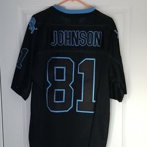 Black Alternate Calvin Johnson #81 Jersey.